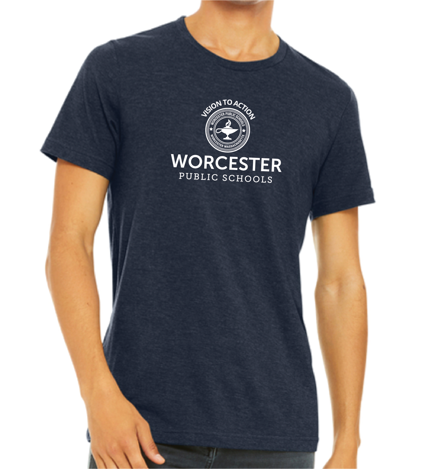 Official Worcester Public Schools BELLA CANVAS