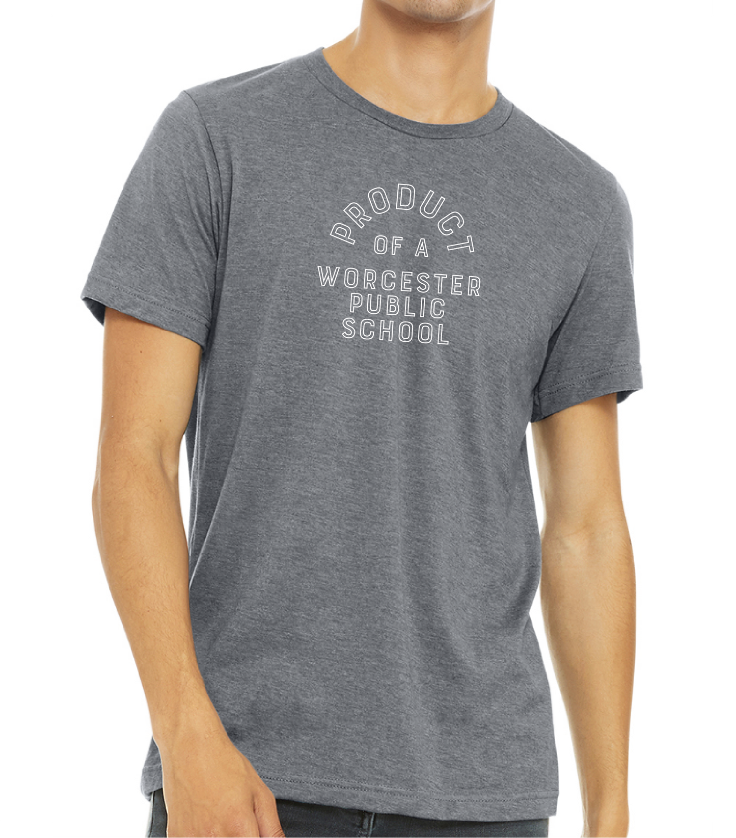 Official Worcester Public Schools BELLA CANVAS