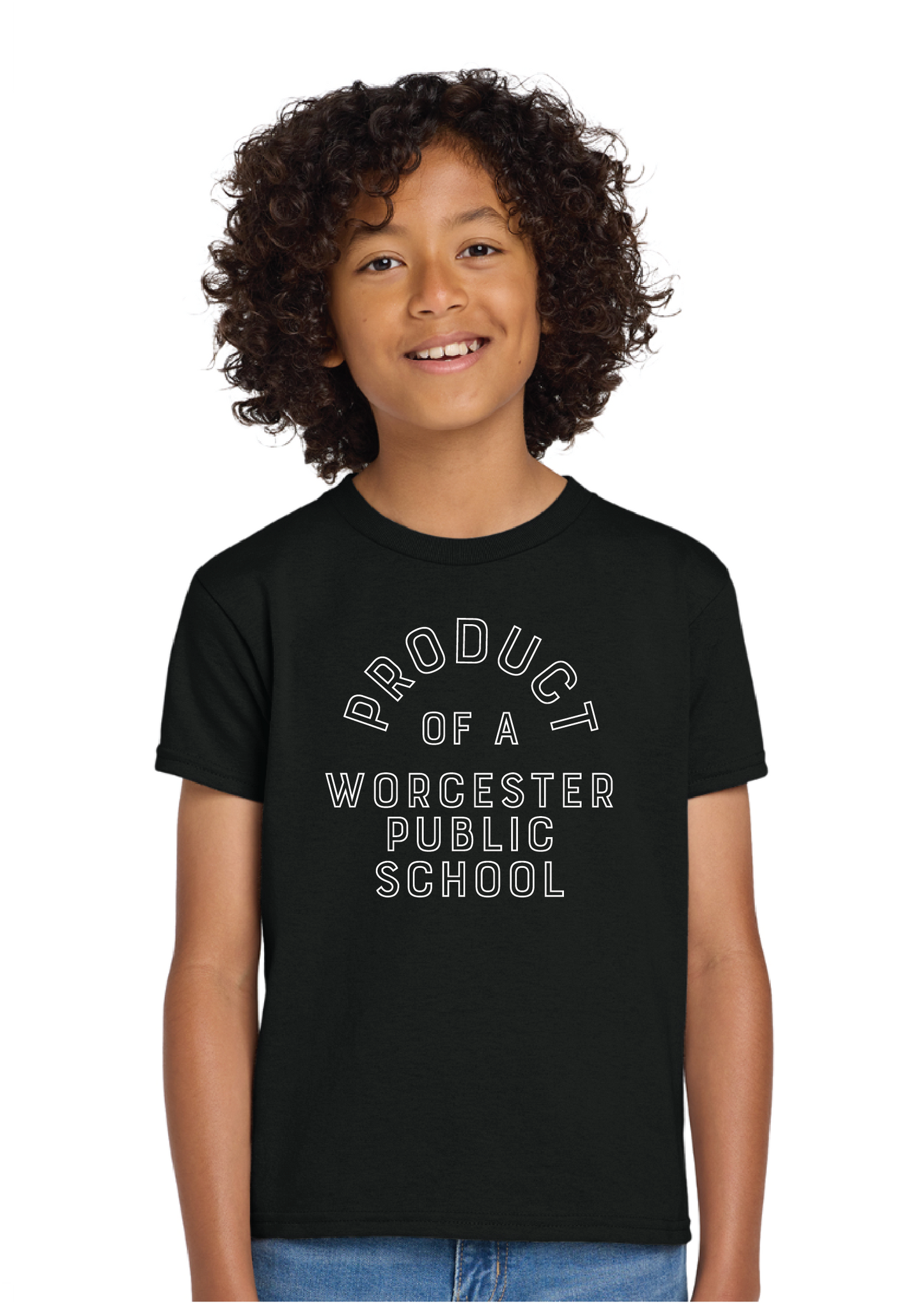 Official Worcester Public Schools Gildan T-shirt YOUTH