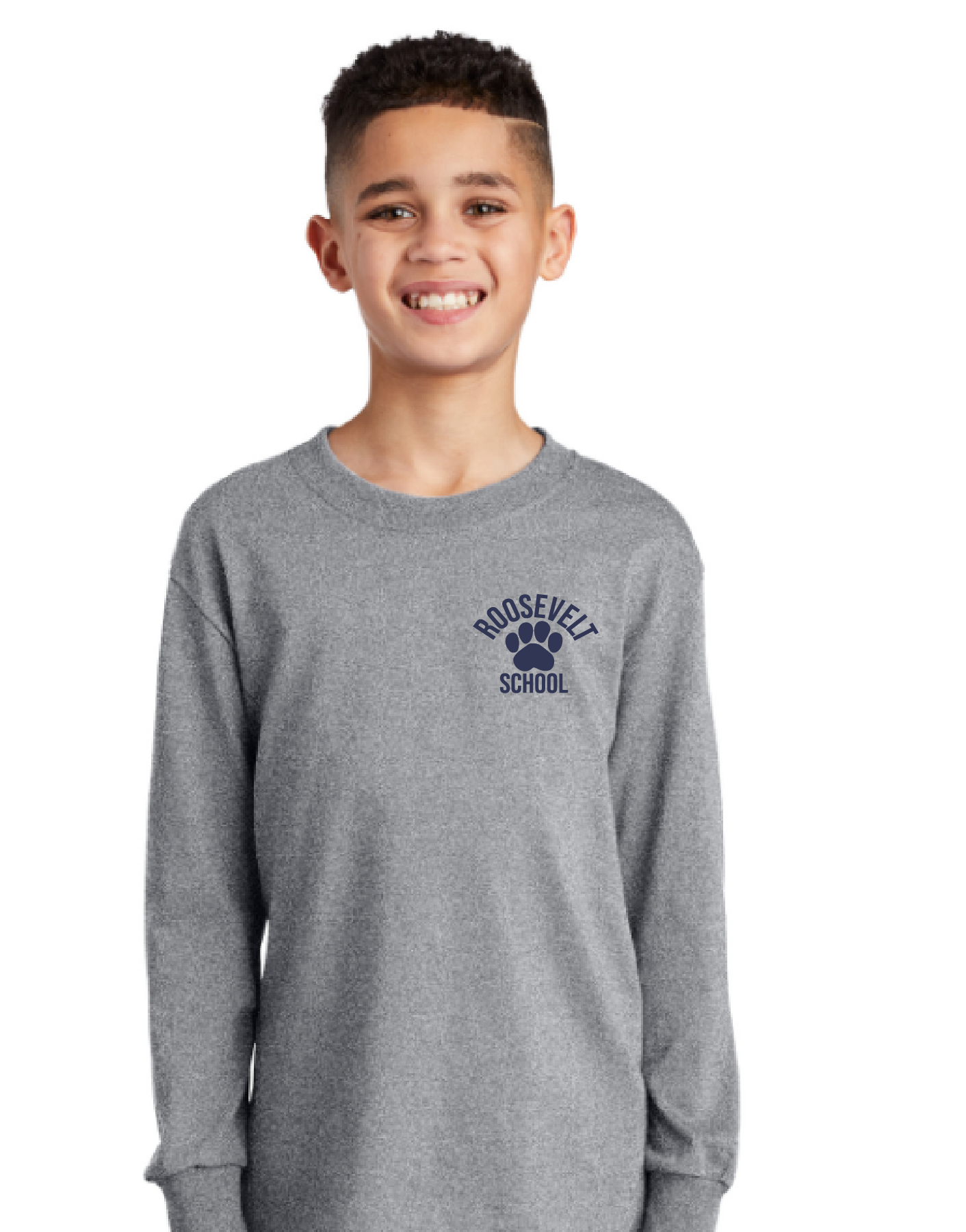 YOUTH Long Sleeve t-shirt | ports Grey