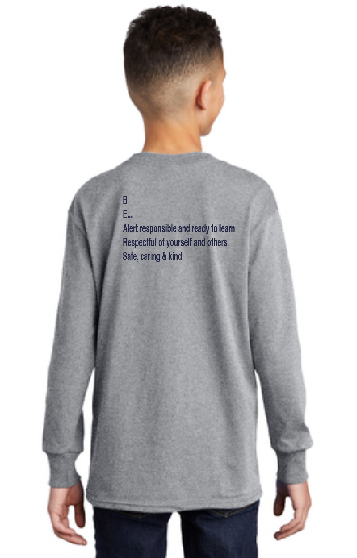 YOUTH Long Sleeve t-shirt | ports Grey