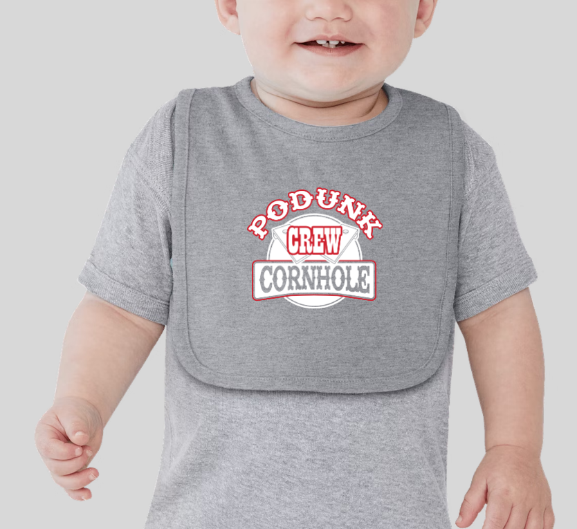 Rabbit Skin Baby Bib | Podunk