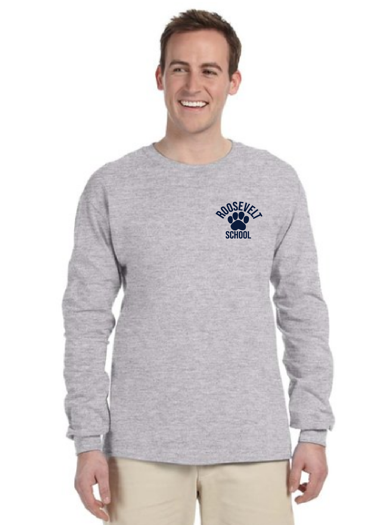 ADULT  Long Sleeve | Sport Grey