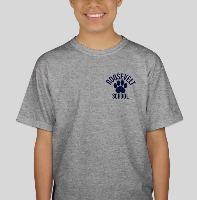 YOUTH t-shirt | Sport Grey Roosevelt