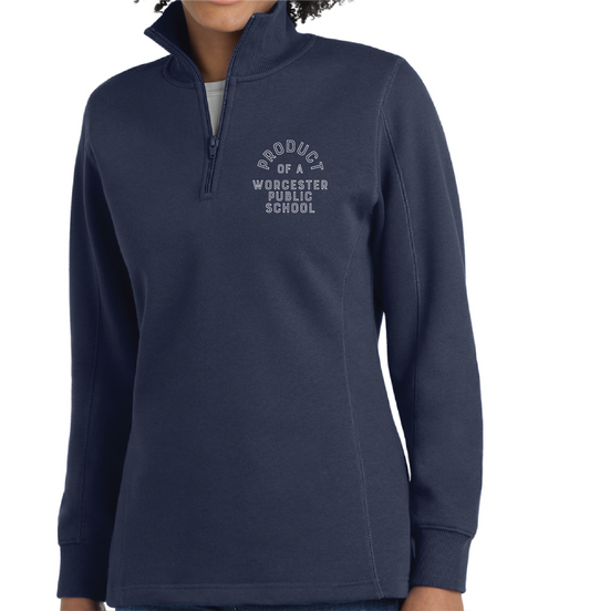 Official Worcester Public Schools Sport-Tek 1/4 Zip