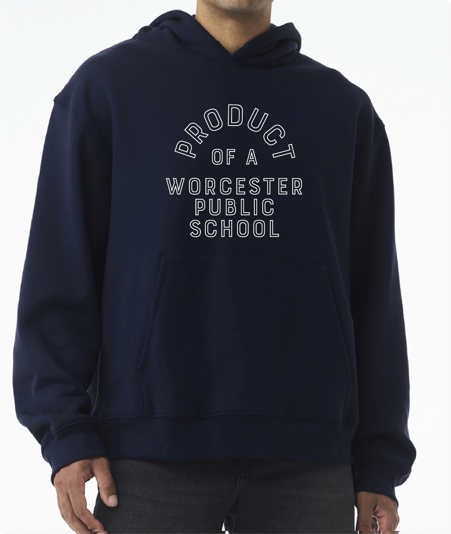 Official Worcester Public Schools BELLA CANVAS HOODIE
