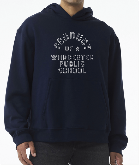 Official Worcester Public Schools BELLA CANVAS HOODIE