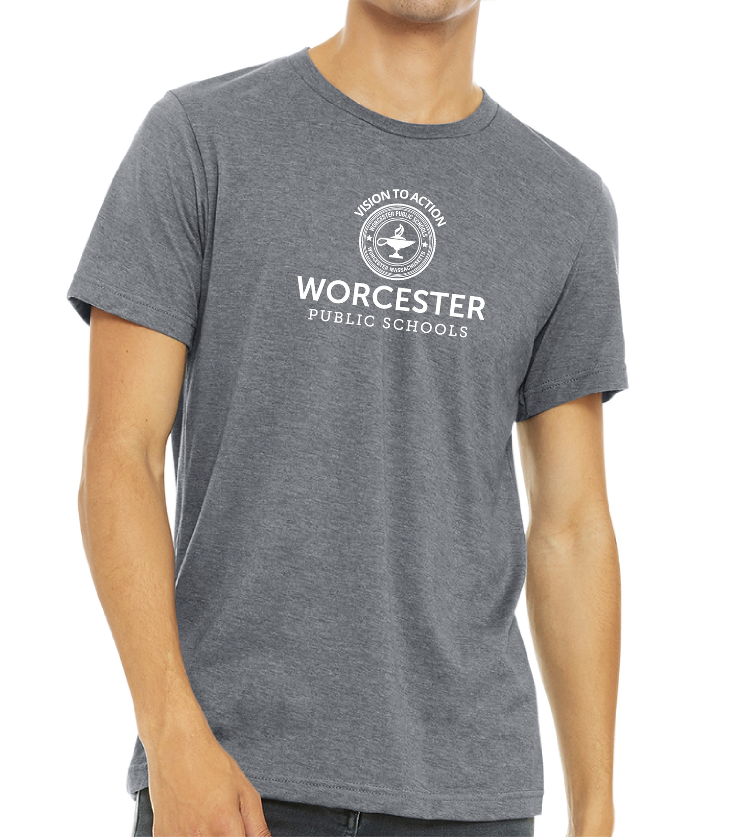 Official Worcester Public Schools BELLA CANVAS