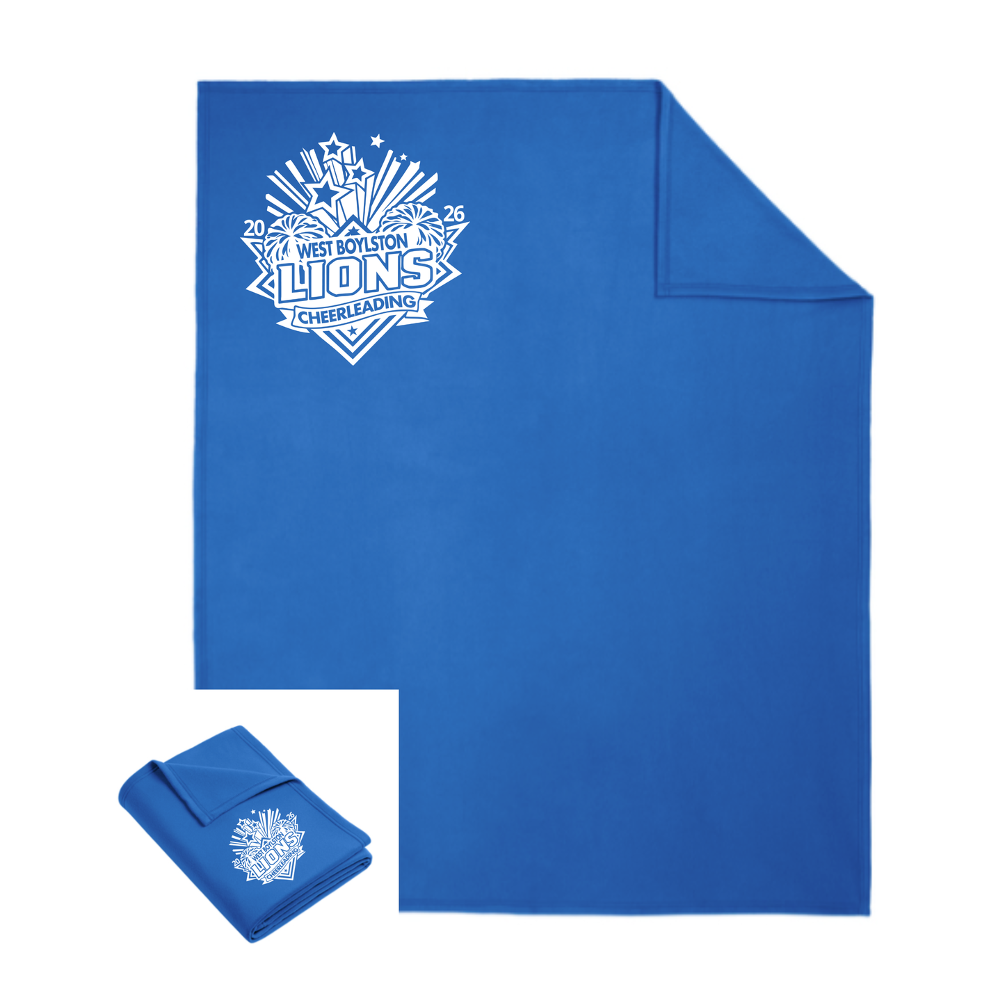 Official West Boylston Cheer Store  FLEECE BLANKET