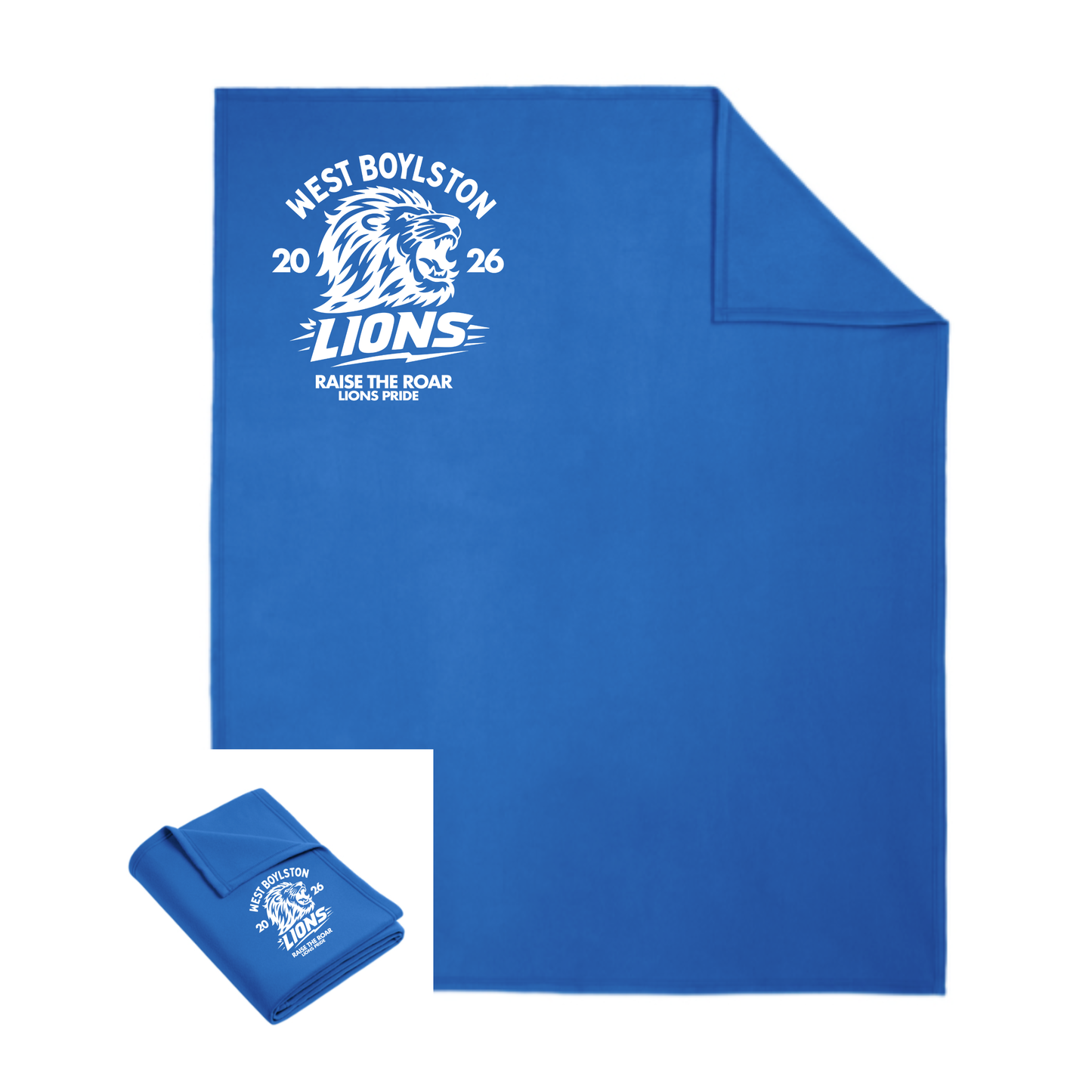 Official West Boylston Cheer Store  FLEECE BLANKET