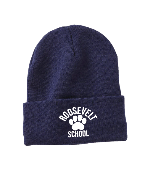 UNISEX Knit beanie cap Navy Blue