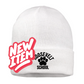 UNISEX Knit beanie cap White