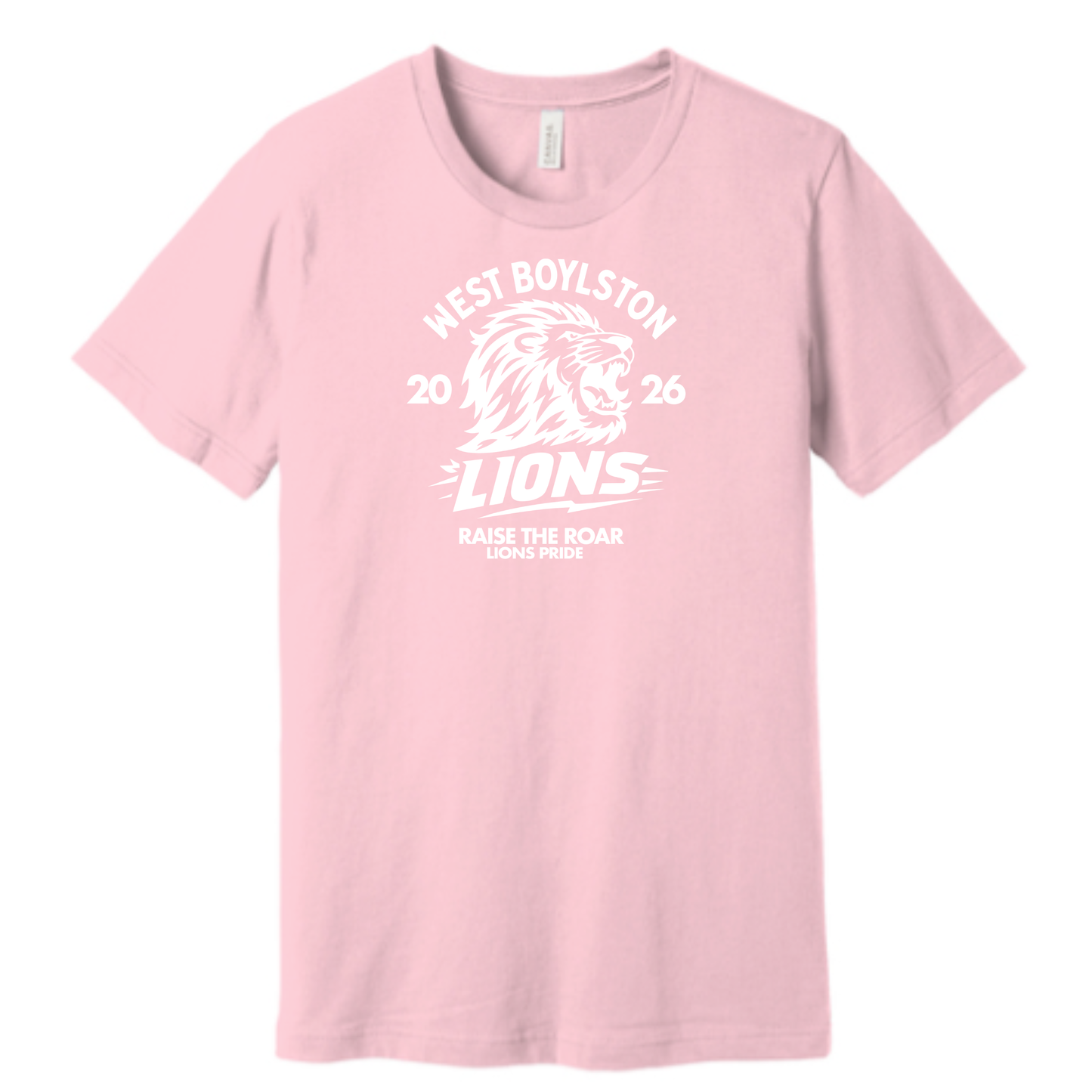 Official West Boylston Cheer Store Bella+ Canvas T-shirt