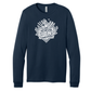 Official West Boylston Cheer Store Bella+ Canvas Long Sleeve LION