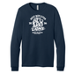 Official West Boylston Cheer Store Bella+ Canvas Long Sleeve LION