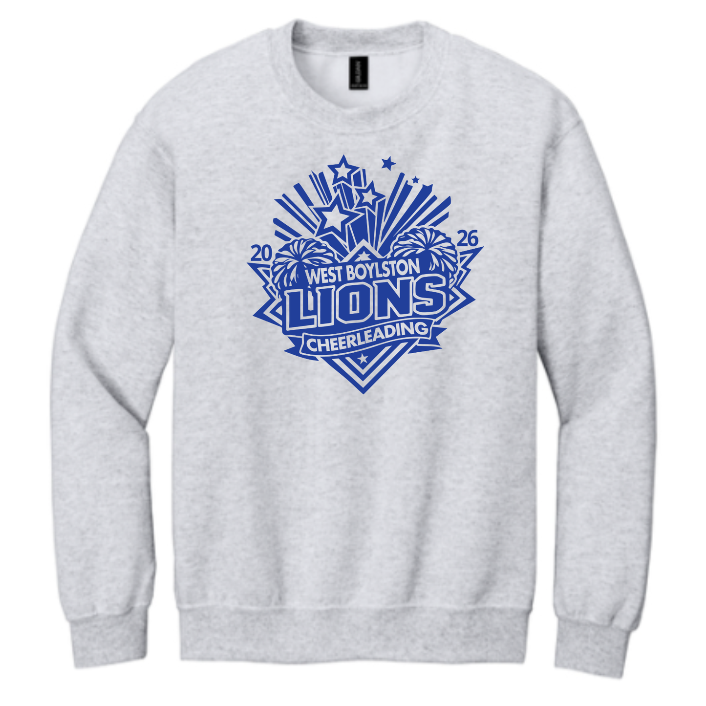 Official West Boylston Cheer Store Gildan Crewneck Cheer