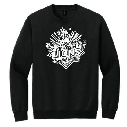 Official West Boylston Cheer Store Gildan Crewneck Cheer