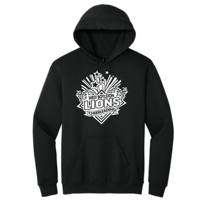 Official West Boylston Cheer Store Gildan Hoodie Cheer