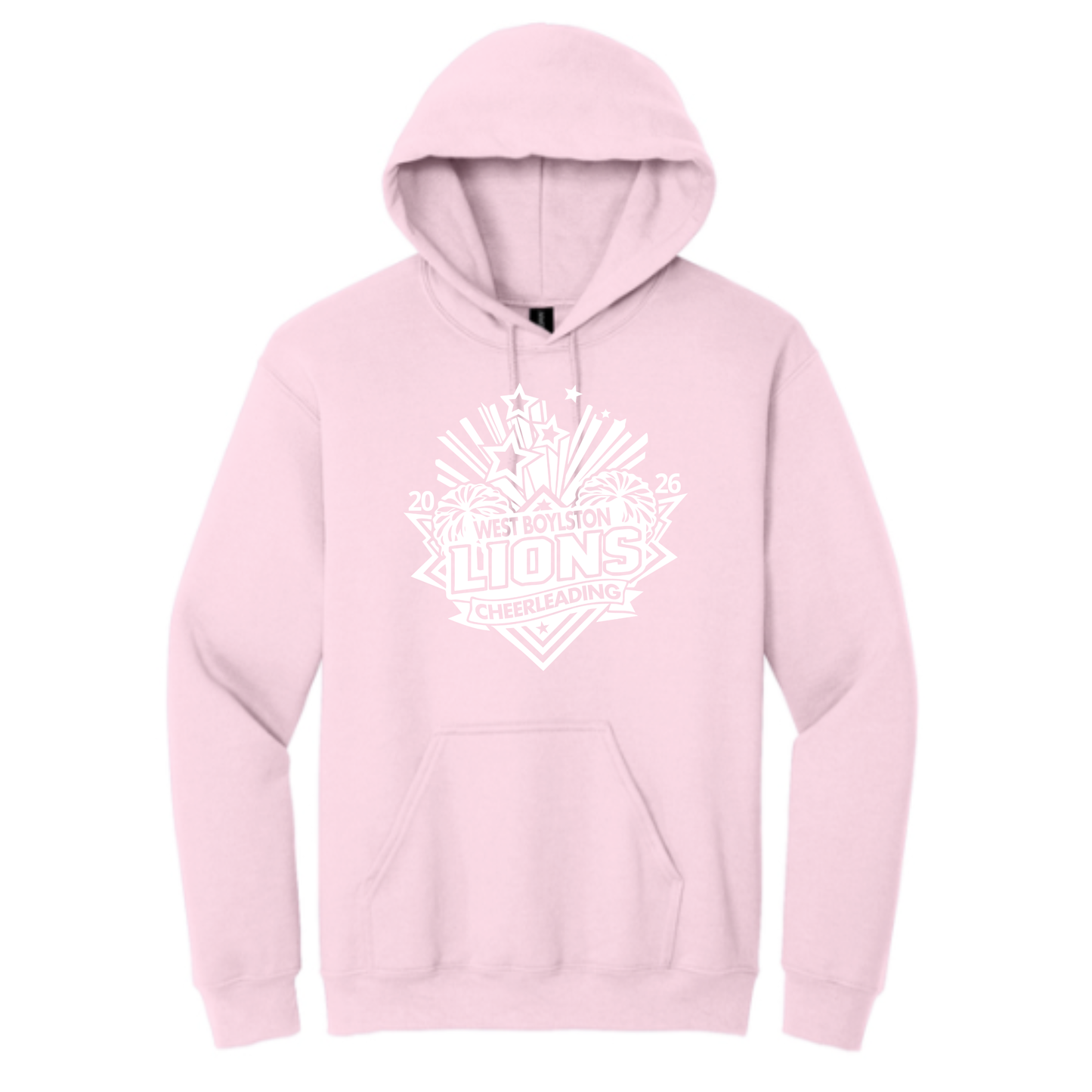 Official West Boylston Cheer Store Gildan Hoodie Cheer
