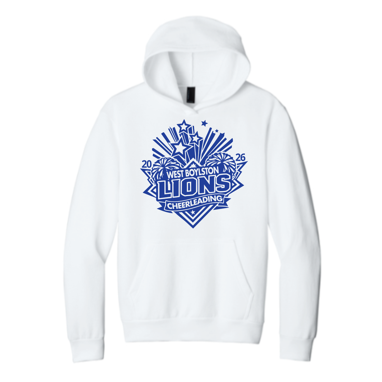 Official West Boylston Cheer Store Gildan Hoodie Cheer