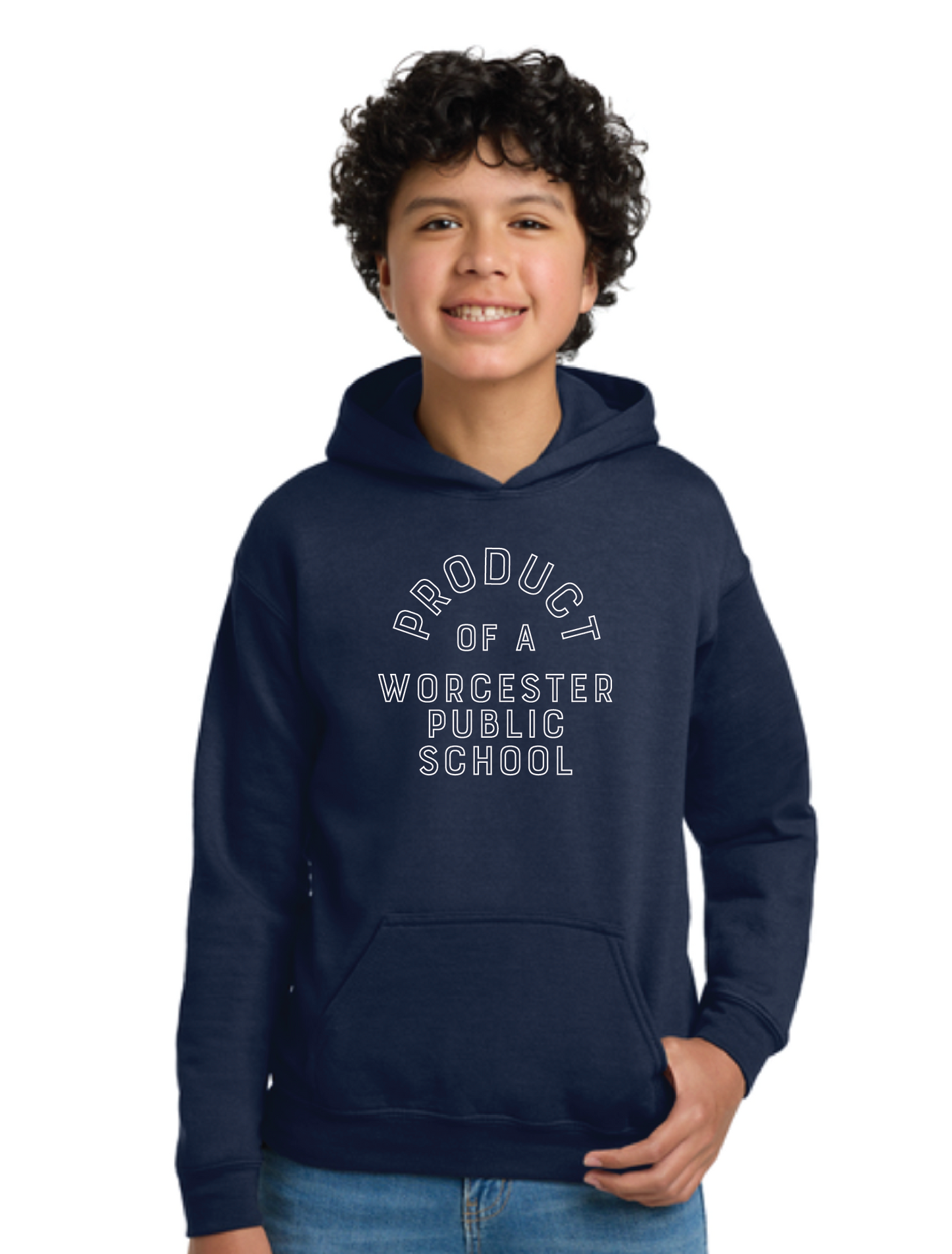 Official Worcester Public Schools Gildan Sweatshirt YOUTH