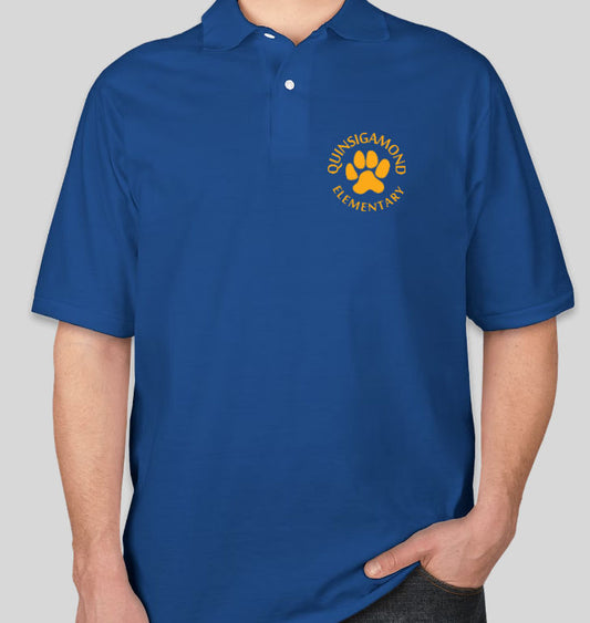 Quinsigamond Adult Polo | Royal Blue