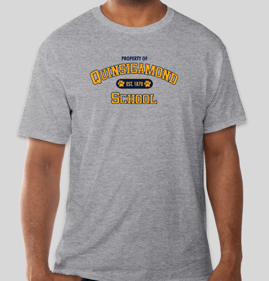 Quinsigamond Adult t-shirt | Sport Grey