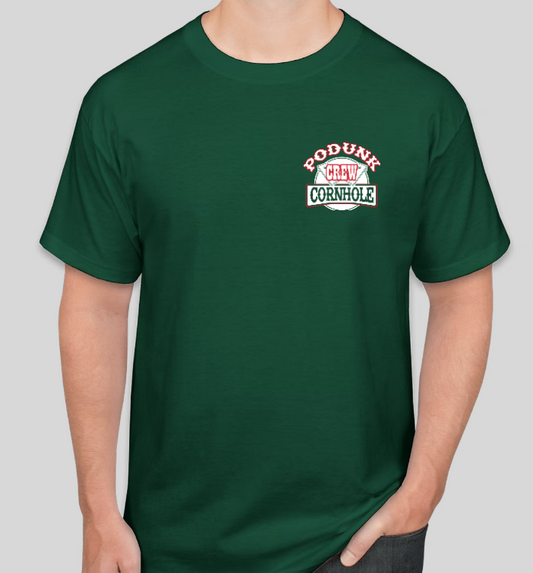 Adult t-shirt | Podunk Forest Green