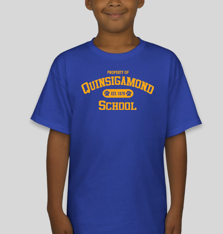 Quinsigamond YOUTH t-shirt | Royal Blue