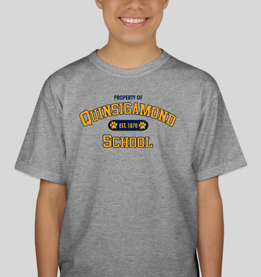 Quinsigamond YOUTH t-shirt | Sport Grey