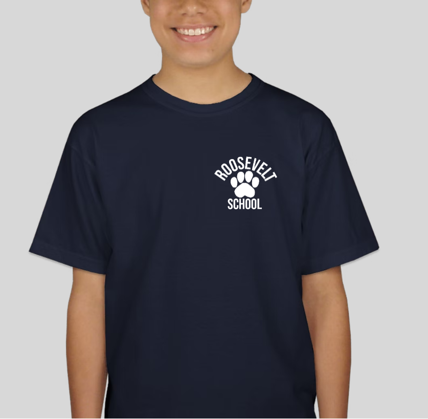 YOUTH t-shirt | Navy Blue- Roosevelt
